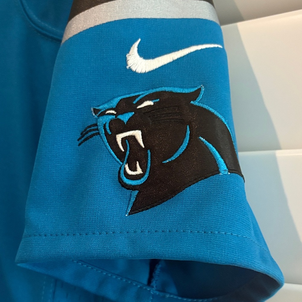 Carolina Panthers Women's NFL Cam Newton #1 Nike On Field  Jersey; Sz: M; EUC - Picture 4 of 11